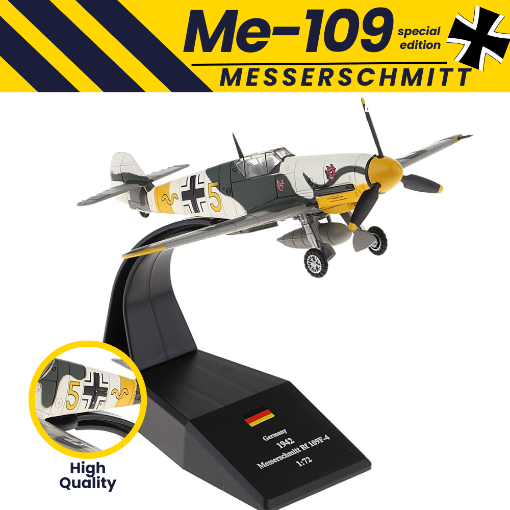 Model "Me-109 Messerschmitt" - Metal Scale 1:72 - NiceStore 