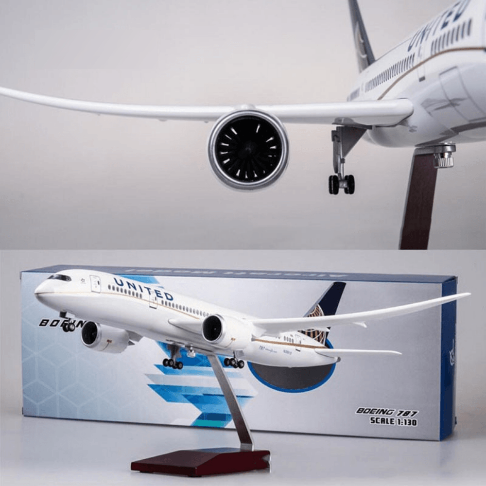 Model "787 Dreamliner - American United Airlines" - 1:130 - NiceStore 