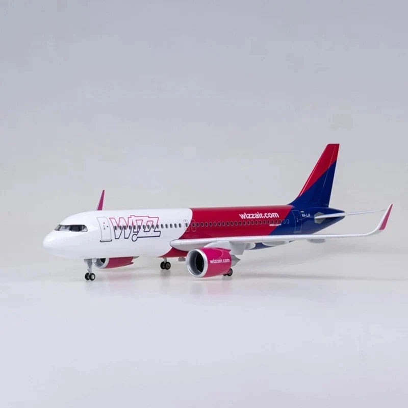Model "Airbus A320NEO Wizz Air" 47CM - With Lights, Sound Control